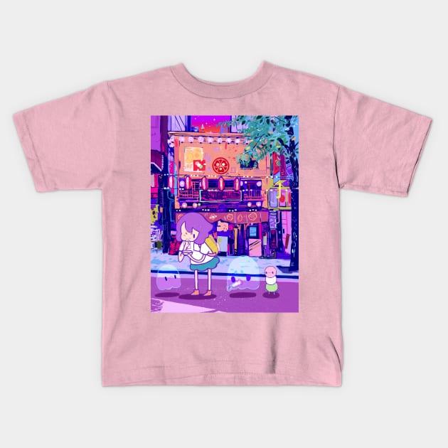 DANGO Kids T-Shirt by kurilord